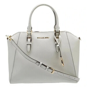 Micheal Kors Ciara Saffiano Leather Satchel/Crossbody Bag